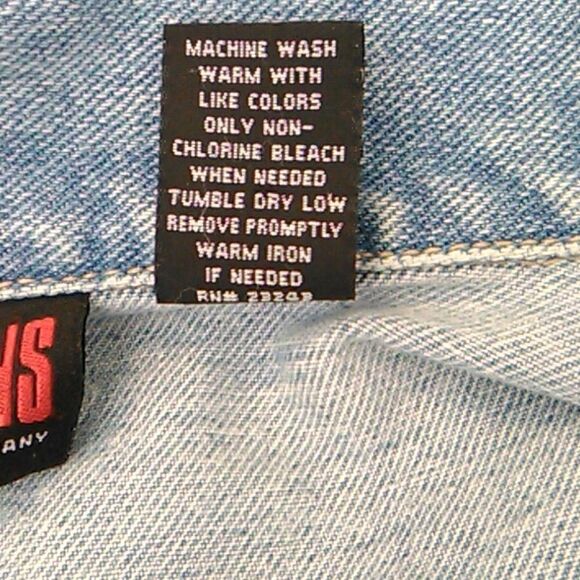 New York Jeans Denim Jacket Coastal Cowgirl Western - Picture 6 of 7